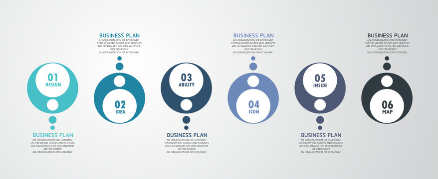 Infographic Can Be Used For Process, Presentations, Layout, Banner,info Graph There Are 6 Steps Or Layers Vector Illustration.