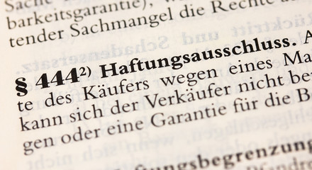 Haftungsausschluss