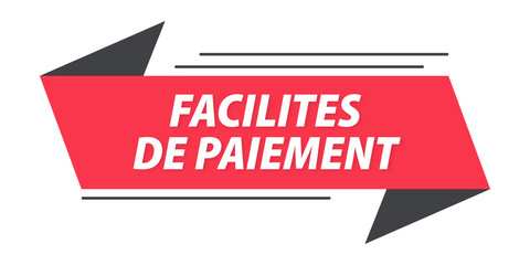 facilité de paiement bannière