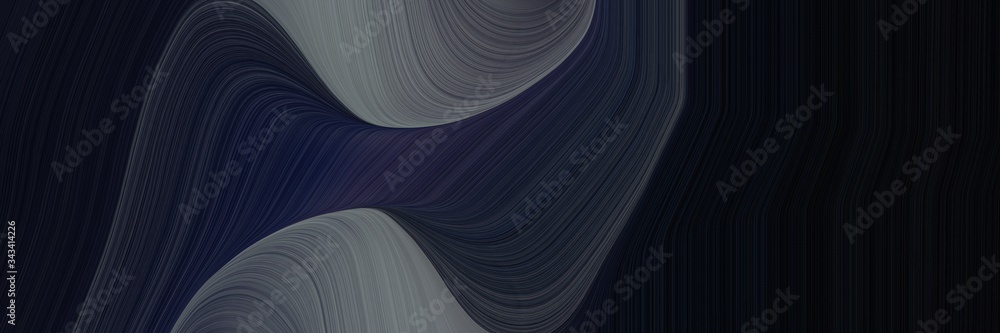 Poster elegant moving header design with very dark pink, dim gray and very dark violet colors. fluid curved