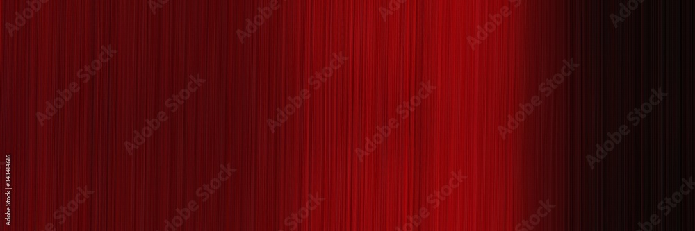 Poster elegant surreal horizontal banner with dark red, very dark red and maroon colors. fluid curved lines