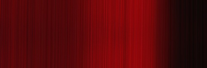 elegant surreal horizontal banner with dark red, very dark red and maroon colors. fluid curved lines with dynamic flowing waves and curves