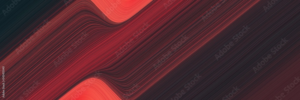 Poster elegant modern banner with very dark violet, very dark blue and moderate red colors. fluid curved li