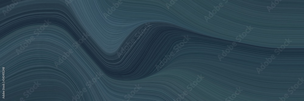 Poster elegant modern cover design with dark slate gray, dim gray and very dark blue colors. fluid curved l