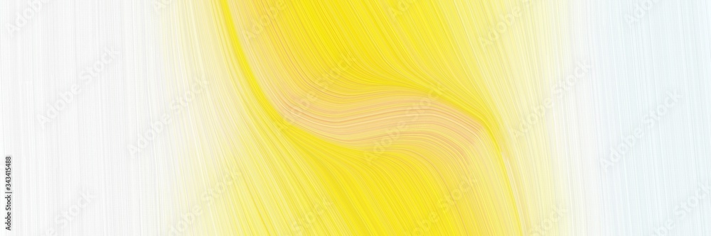 Poster elegant colorful card design with pastel orange, khaki and white smoke colors. fluid curved lines wi