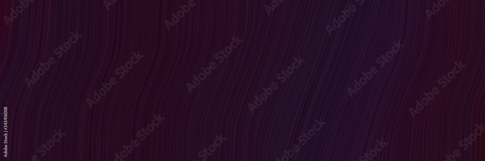 Poster elegant dynamic designed horizontal card with very dark pink, very dark violet and very dark red col
