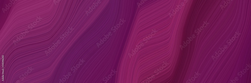 Poster elegant colorful header design with old mauve, moderate pink and dark moderate pink colors. fluid cu