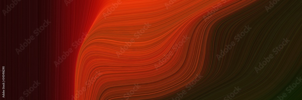 Poster elegant modern banner design with firebrick, very dark red and dark red colors. fluid curved flowing