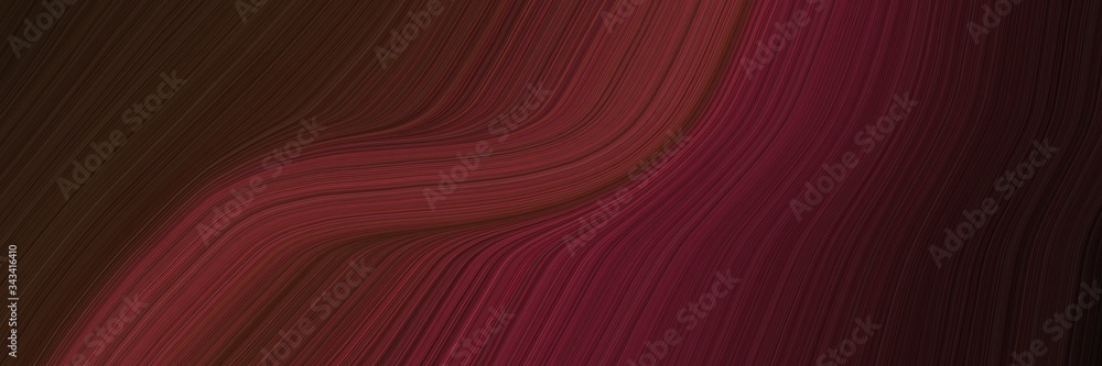 Poster elegant moving canvas design with very dark pink, old mauve and dark moderate pink colors. fluid cur