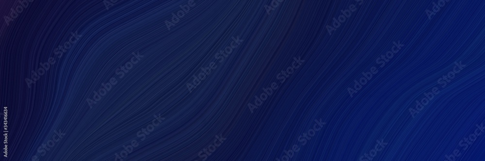 Poster elegant colorful designed horizontal card with very dark blue, midnight blue and very dark violet co