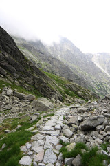 
The route to the Teryego Cottage in the Slovak Tatras