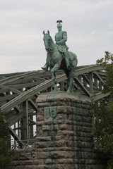 Monument to Kaiser Wilhelm II, Cologne, NRW, Germany