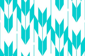 Seamless Japanese pattern representing arrows