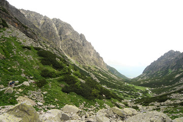 
The route to the Teryego Cottage in the Slovak Tatras