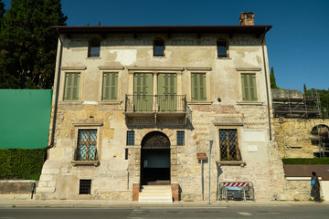 Old roman theatre of Verona, Italy