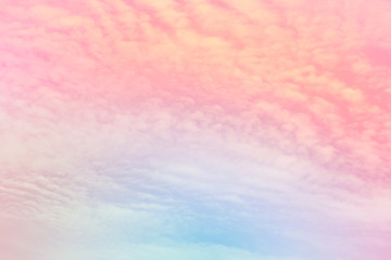 cloud background with a pastel colour