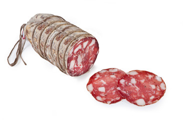 Typical Italian Salami Sausage 