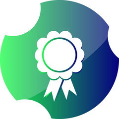 Pictograph of award. Web icon pictograph of award