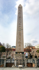 Fototapeta na wymiar Obelisk of Theodosius, Istanbul, Turkey