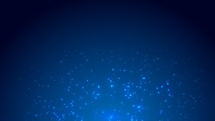 Dot  white blue pattern screen led light gradient texture background. Abstract  technology big data digital background. 3d rendering.