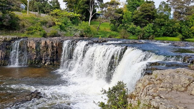 Haruru Falls near Paihia New Zealand