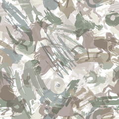 abstract military color seamless pattern