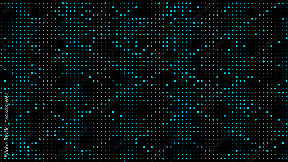 Aufkleber halftone. matrix glitch. cybernetic futuristic background. big data. virus. corrupted code. vector i