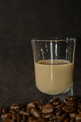 shot of coffee liqueur