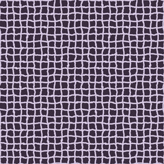 Fototapeta premium Uneven checkered purple seamless vector abstract pattern. unisex surface print design. For fabrics, stationery and packaging.