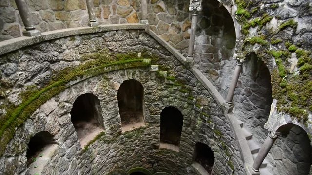 Initiation well, Quinta da Regaleira estate, Sintra, Portugal
