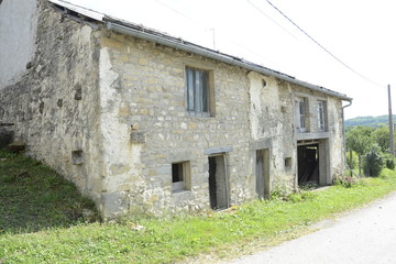Vielle maison de village abandonnées - Ancienne habitation de village des Vosges