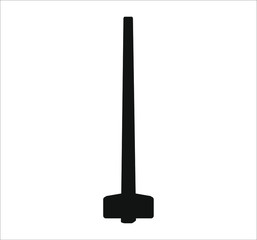 builder  mace. illustration for web and mobile design.