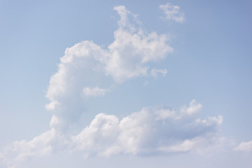 大きな雲と空