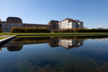 Fototapeta na wymiar The Palace of Venaria Reale - Royal residence of Savoy near Turin in Piedmont, Italy