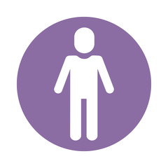 avatar silhouette block style