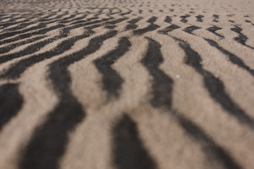 Struktur im Sand