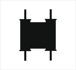 Obraz premium Torah scrolls typical of the Jewish religion. illustration for web and mobile design.