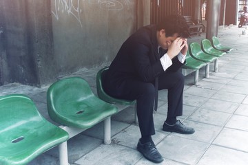 Asian men are worried about becoming unemployed