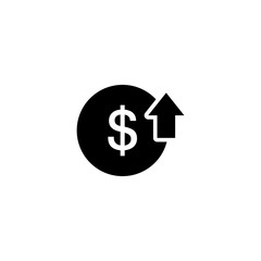 Obraz premium cost reduction icon vector. Reduce costs icon