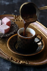 Turkish coffee and Turkish delight