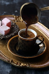 Turkish coffee and Turkish delight
