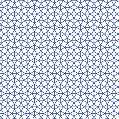 Fototapeta premium Vector seamless pattern. Geometric background with rhombus and knots. Abstract geometric pattern.