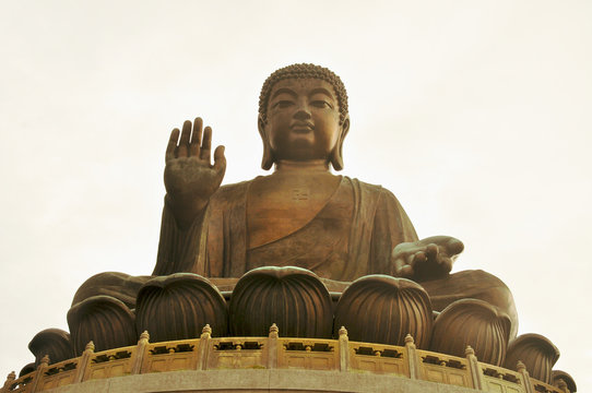 Big Buddha Statue, Po Lin Monastery, Lantau Island, Hong Kong