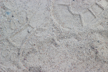 Texture of fine light sand