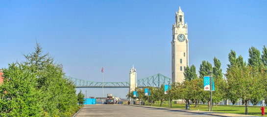 Montreal harbor, QC, Canada