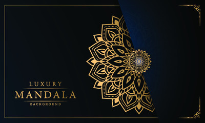 Mandala design for  Wedding card, book cover.