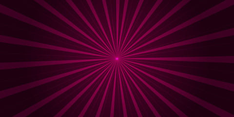 Pop art banner or comic poster on purple pink gradient background