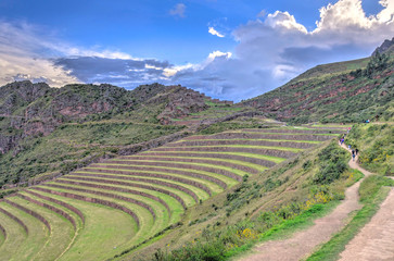 Fototapeta na wymiar Pisaq, Peru, Sacred Valley