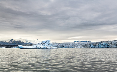 Jokulsarlon Glacier Lagoon in the eastern part of Iceland