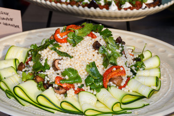 Fresh Food Buffet Brunch Catering Dining Eating Party